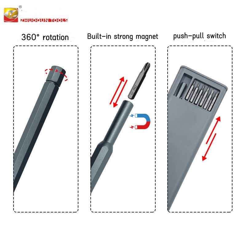 Bộ Tua Vít Sửa Chữa Điện Thoại Máy Tính Đa Năng 25 Món
