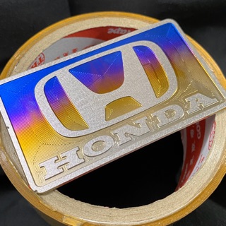 logo chữ Honda titan chữ nổi 3D