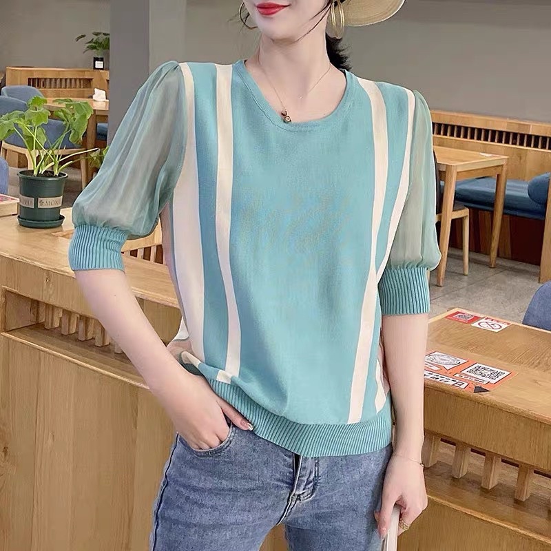 Áo Tay Voan Lỡ Hàng Quảng Chau