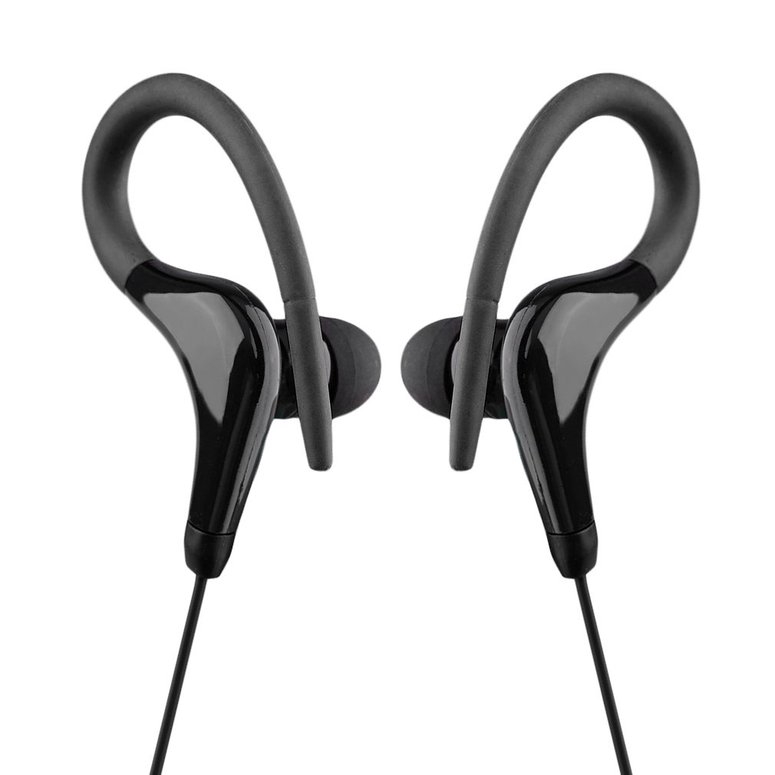 [0.5]Ear Hook Sports Running Headphones KY-010 Running Stereo Bass Music Headset