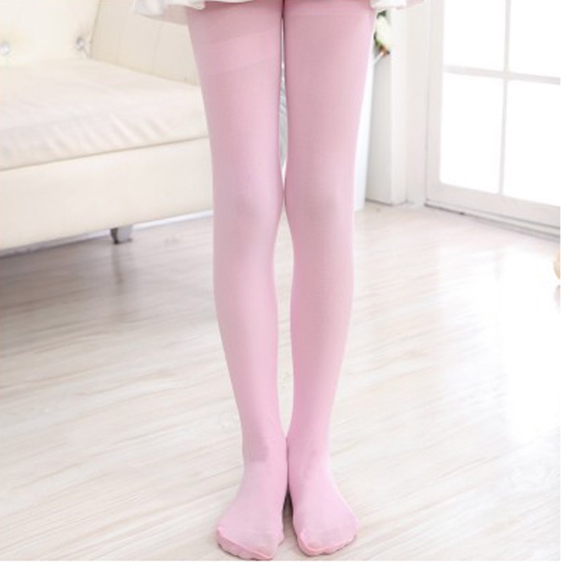 Quần Tất Dài Bằng Nhung Màu Sắc Kẹo Ngọt Dành Cho Bé Gái