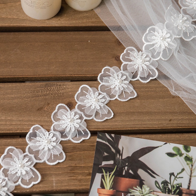 Cuộn Dây Ren Ruy Băng Trang Trí Bó Hoa Diy