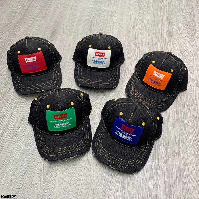 Mũ Lưỡi Trai Nam Nữ Levis - Nón Nam Chất Liệu Jean Bò From Chuẩn - MOUSE SHOP