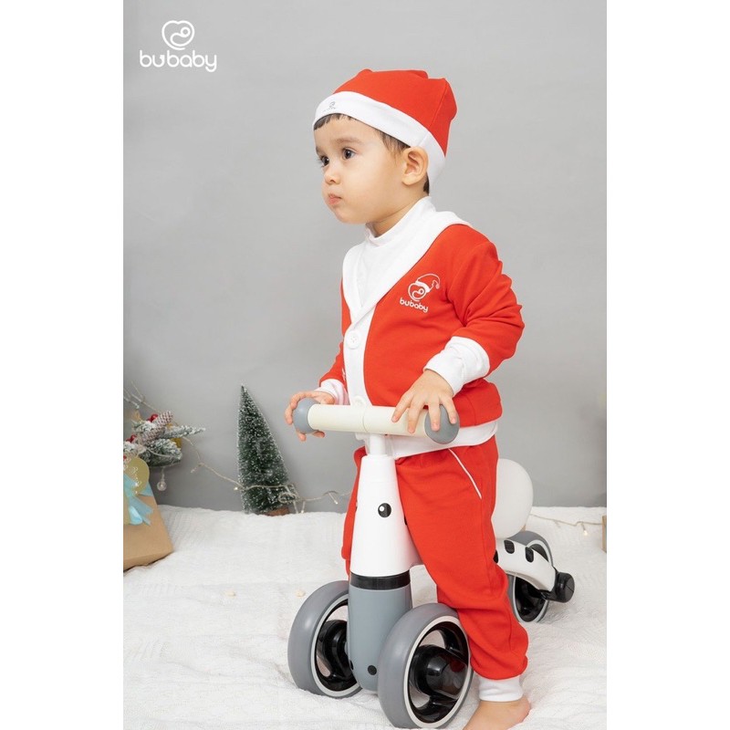 BUBABY - bộ dài tay Noel Bamboocotton