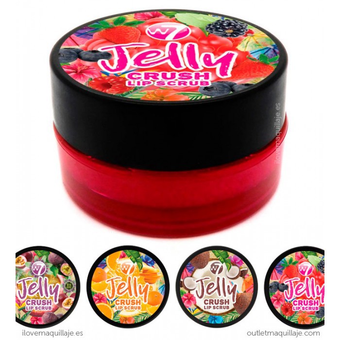 Tẩy Da Chết Môi W7 Jelly Crush Lip Scrub 6g