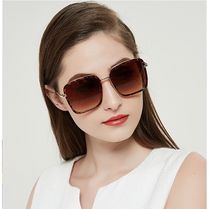 Kính mát nữ mắt vuông, kính thời trang cao cấp chống tia UV400 - KM57