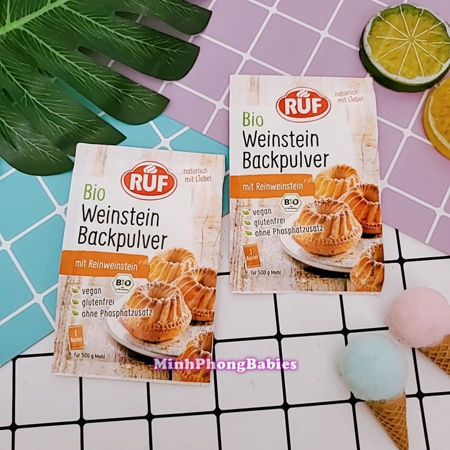 Bột Nở Hữu Cơ 20g Ruf Đức