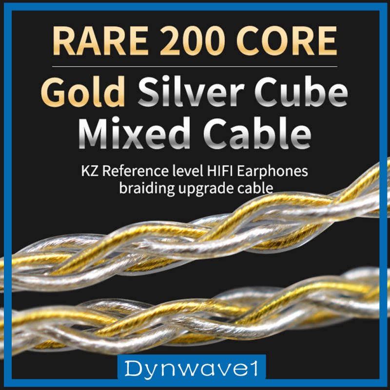 [DYNWAVE1]Replacement OCC Cable Cord Line Wire for KZ-ZST/ ZS10 / ES4 / ZSR HIFI Earphone