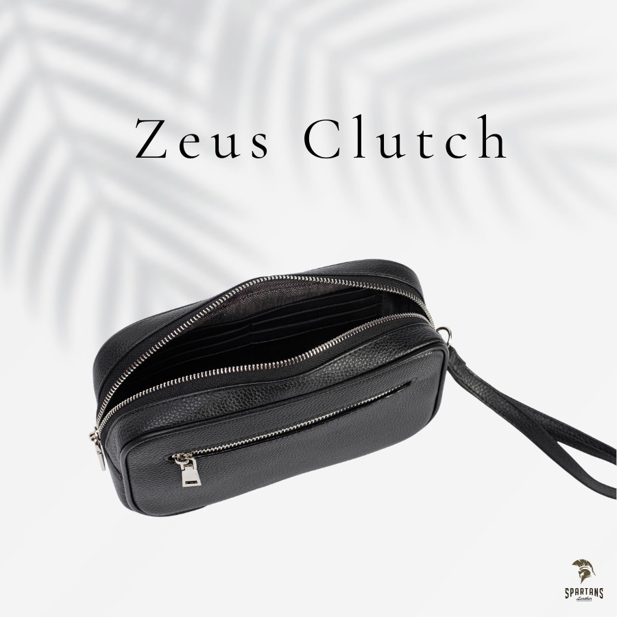 Clutch cầm tay nam da bò thật CL01  ⚡FREESHIP⚡- 100% da bò thật, BH 3 năm