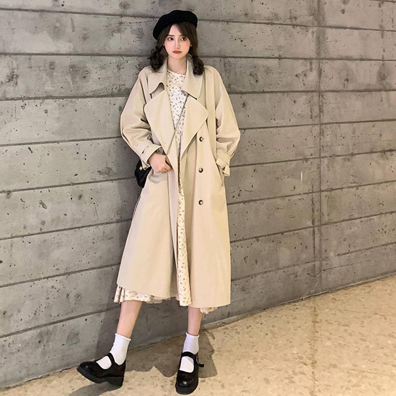 Áo khoác nữ dáng rộng phong cách Hàn Quốc thời trang mùa thu 2021 | BigBuy360 - bigbuy360.vn