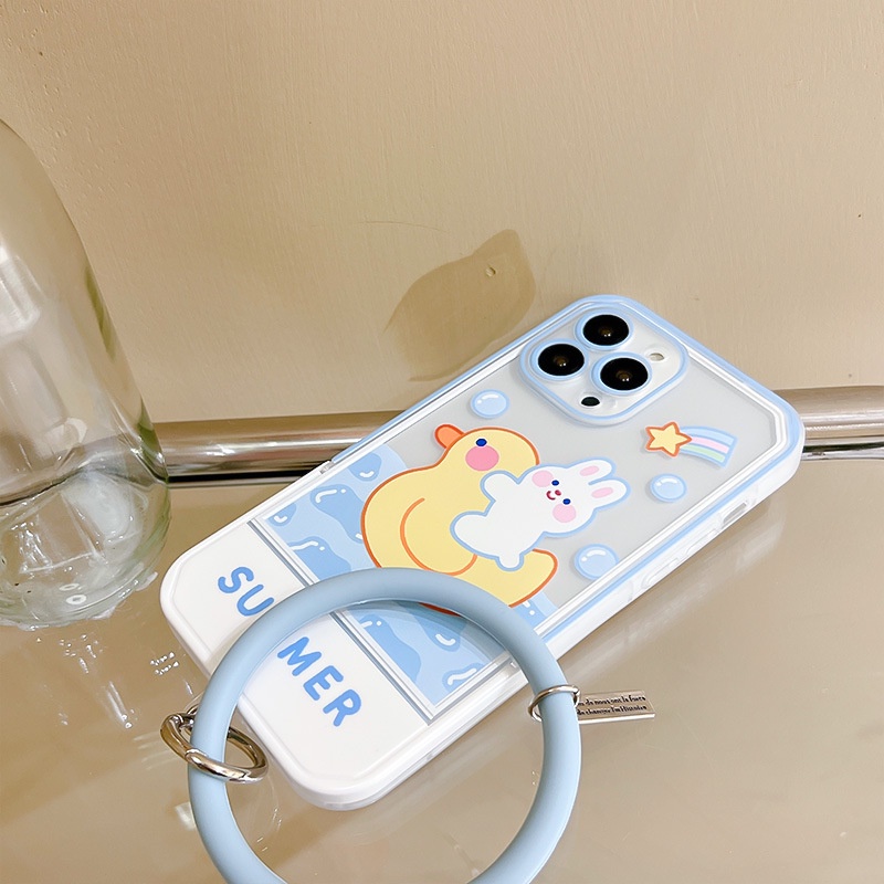 Ốp lưng iphoneỐp Điện Thoại  Kèm Giá Đỡ Tàng Hình Họa Tiết Hoạt Hình Dễ Thương Cho iphone 14 / 13Pro 12 / xs / 6 / 7 / 8PLUSDinuo case