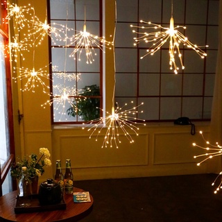 BỘ DÂY ĐÈN LED PHÁO HOA  5 PHÁO BÔNG 5M 600 LED, Dùng điện 220V