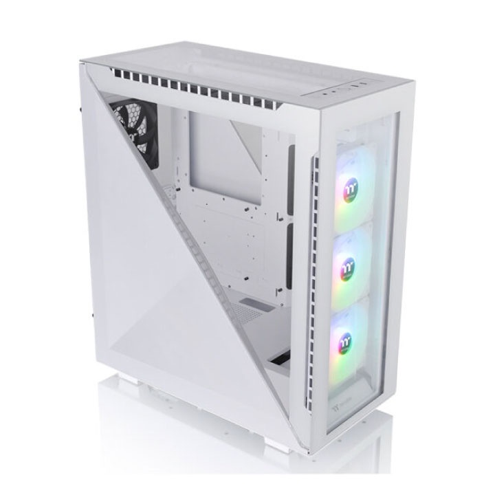 Vỏ case Thermaltake Divider 500 TG ARGB Snow - Hàng chính hãng