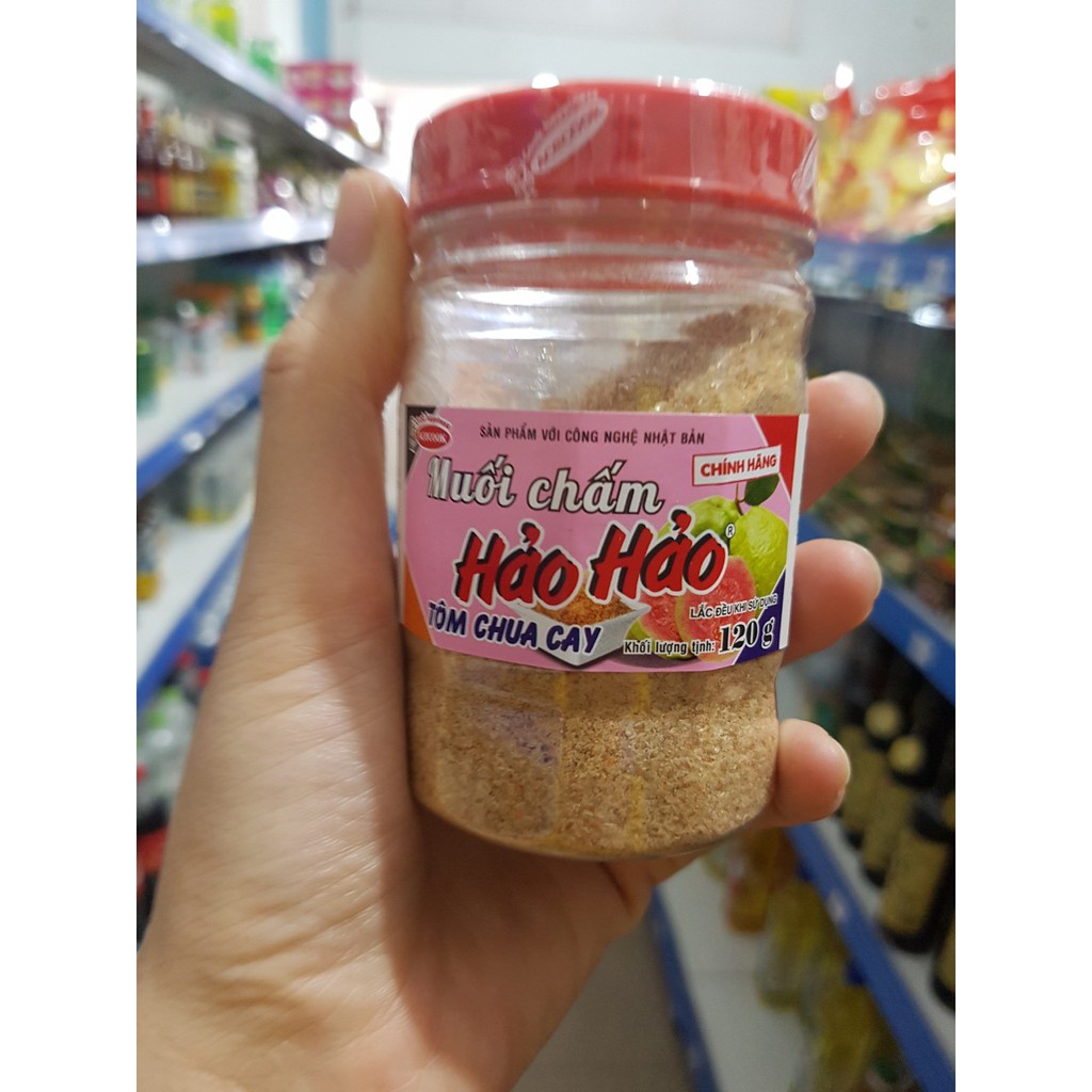 (Hàng chính hãng 120gr) Muối Chấm Hảo Hảo Chua Cay