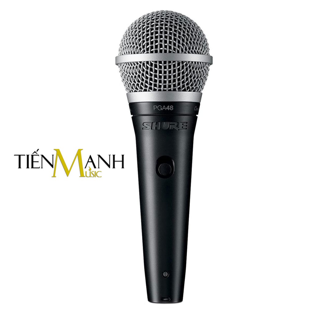 [Chính Hãng] Mic Shure PGA48-QTR Có Dây Cầm Tay Vocal Microphone Karaoke PGA48QTR Micro PGA48