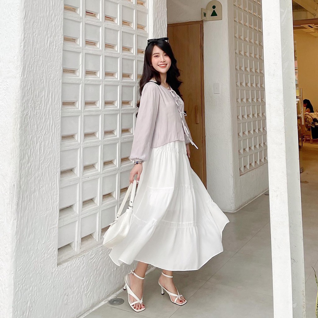 Áo cột nơ TX