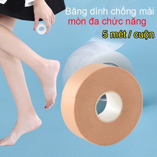 Cuộn Băng Keo Xốp Dán Giày Cao Gót Hỗ Trợ Bảo Vệ Gót Chân Chống Nước Thiết Kế Đa Năng Tiện Dụng