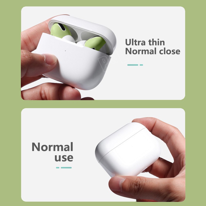 Bộ 2 Hộp Đựng Tai nghe không dây 1 Cặp Cho AirPods 1/2 Pro