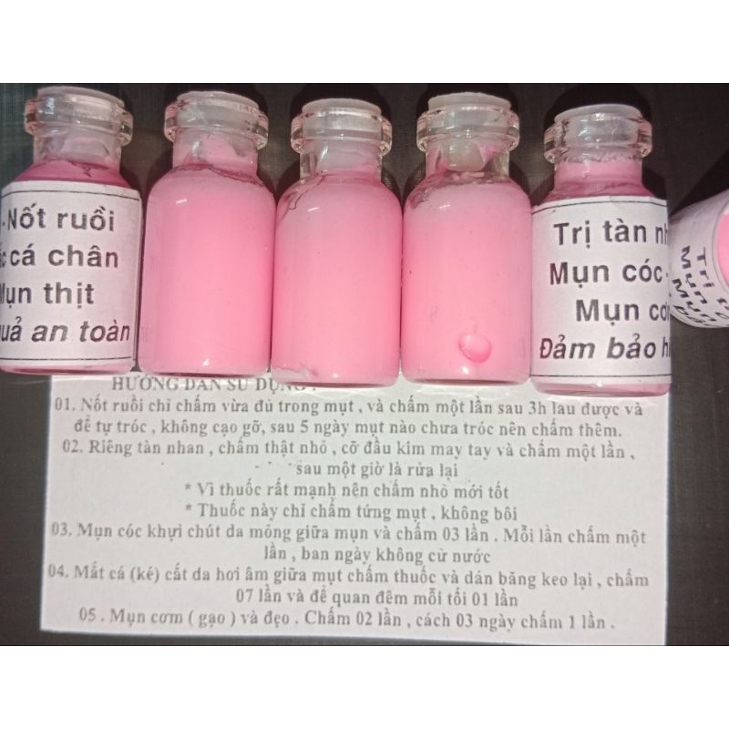 Kem bôi mụn cóc, mụn thịt, mụn ruồi, mụn cơm , mắt cá (ké. tàn nhang , sỉ số lượng