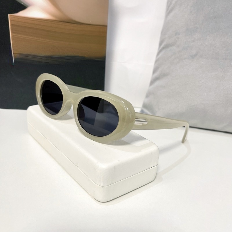 Kính Mát Gọng Oval Thời Trang Cổ Điển