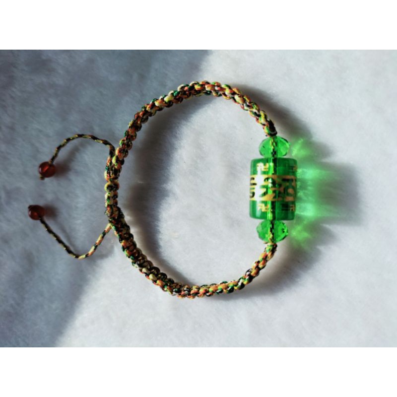 Võng ngũ sắc khắc chú Ommani chú đại bi nhà Phật luôn bình an hạnh phúc được chở che