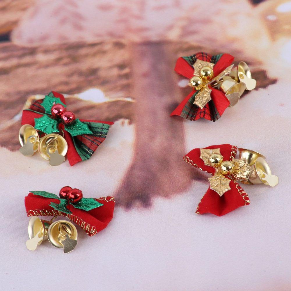 Bộ 10 Nơ Trang Trí Cây Thông Noel
