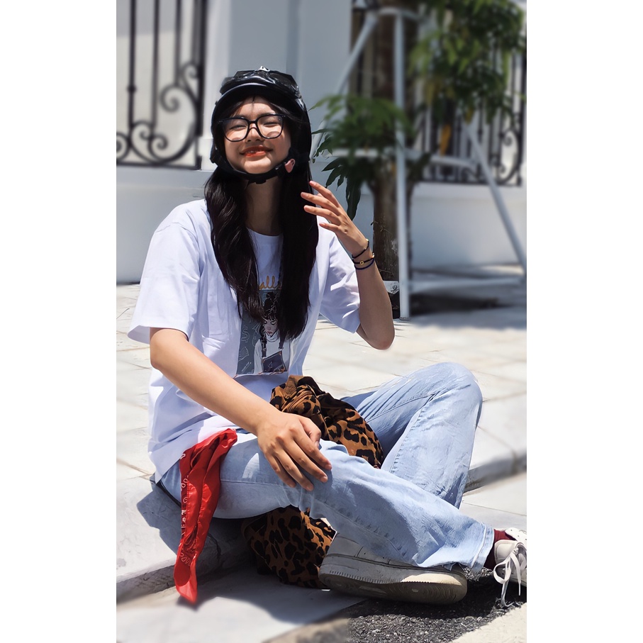 Áo thun Overalls Girl