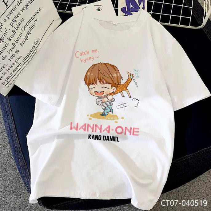 SALE- Áo thun Kang Daniel Chibi Wanna One Kpop