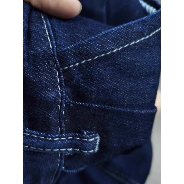 🌿 Chân váy jean cạp nút phía sau lưng chun dáng dài xòe kèm đai lưng🔥