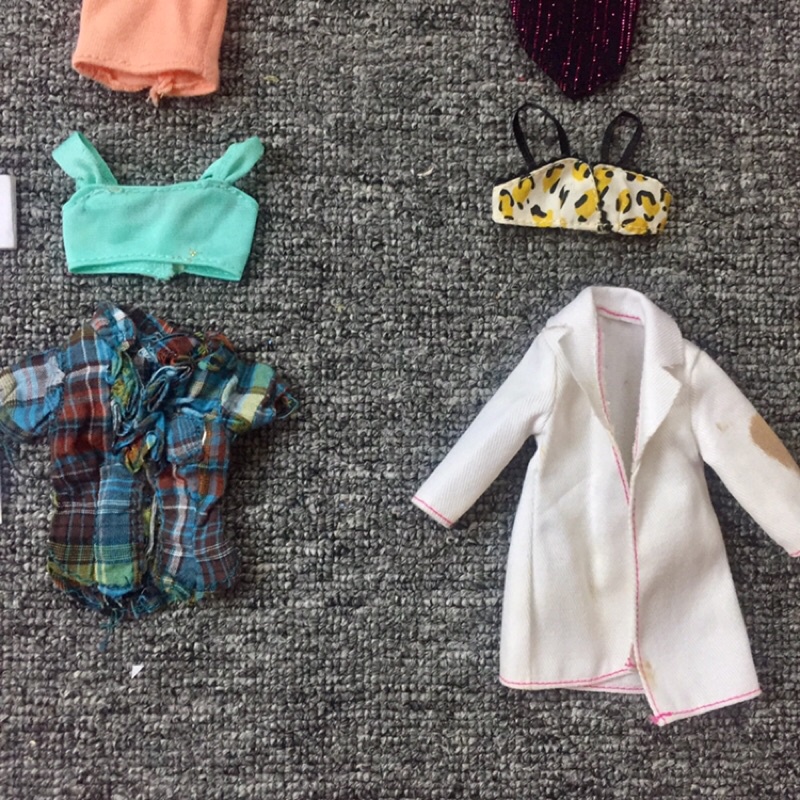 QAA1-ÁO KHOÁC , ÁO KIỂU CHO BÚP BÊ BARBIE