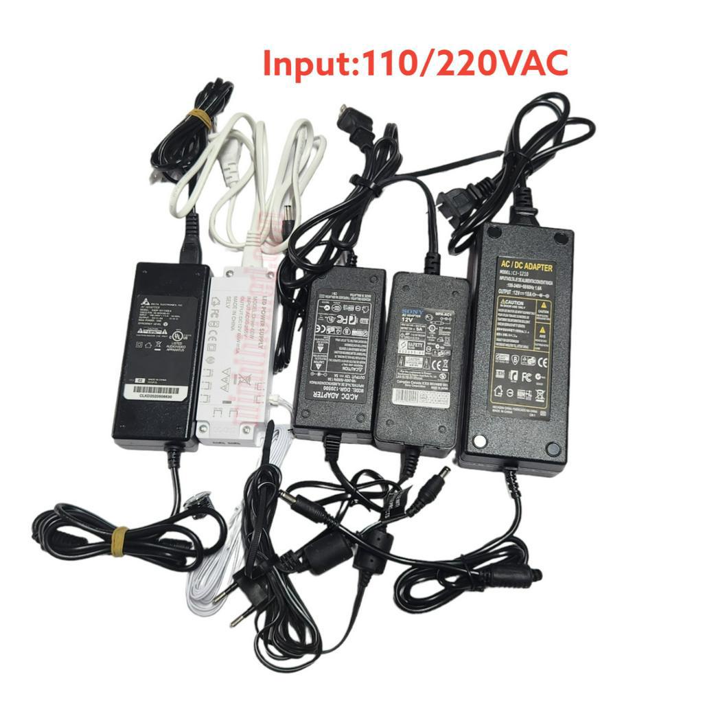 Bộ Cấp Nguồn Cho LED  Adapter DC 12V 5/10A 5V/6A