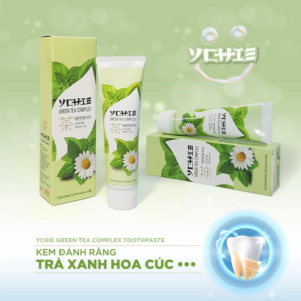 Kem đánh răng YCHIE thảo mộc trà xanh hoa cúc