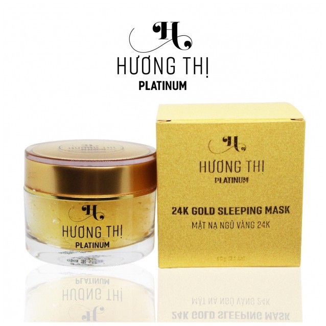 Mặt nạ ngủ tinh chất vàng 24K Hương Thị Gold Sleeping Mask 70g