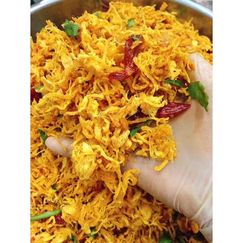 KHÔ GÀ LÁ CHANH 500gr (GIÁ HUỶ DIỆT) | BigBuy360 - bigbuy360.vn