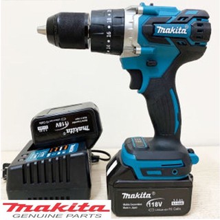 MÁY KHOAN PIN Makita  118V không chổi than  -3 chức năng có búa 18 cấp độ