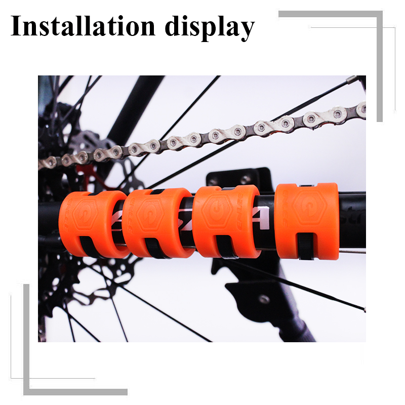 1 Miếng Cao Su Bảo Vệ Khung Xe Đạp Leo Núi enlee