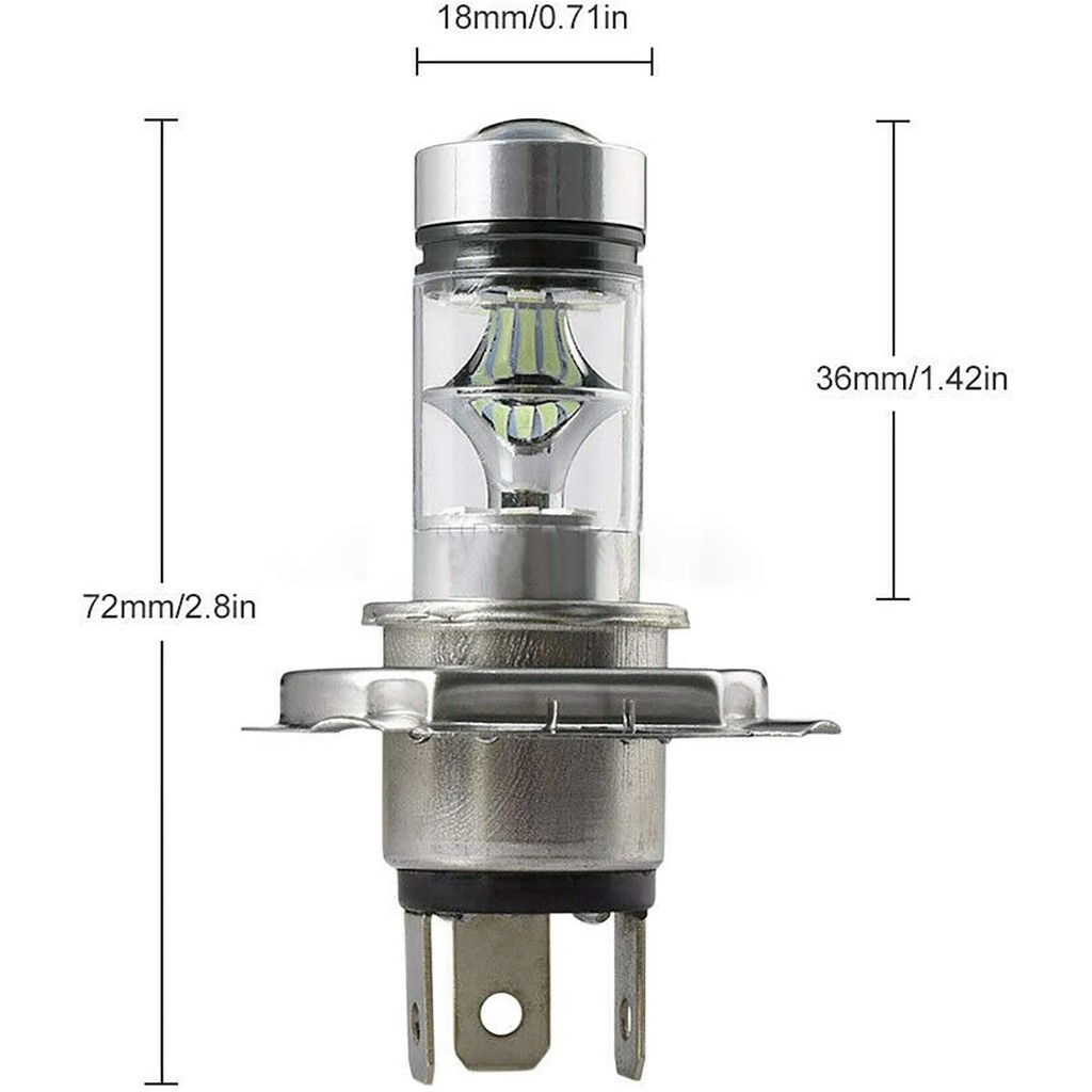 Đèn Sương Mù Oto gầm xe bóng lùi H4, H7, H11, H1, H3, H16, 9005, 9006, H6, H15, T20, T25 Đèn Pha Xe Máy