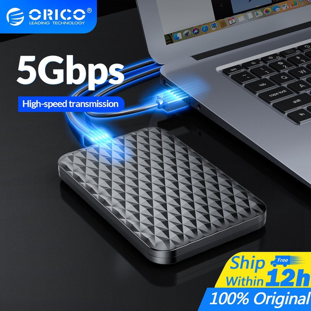 ✨Box ổ cứng 2.5 inch SATA USB 3.0 Orico 2520U3 5Gbps 4TB HDD SSD Enclosure