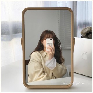 GƯƠNG ĐỂ BÀN KHUNG GỖ HÀN QUỐC - MINI MIRROR - TN