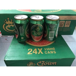 Bia Crown - Thùng 24 lon 330ml