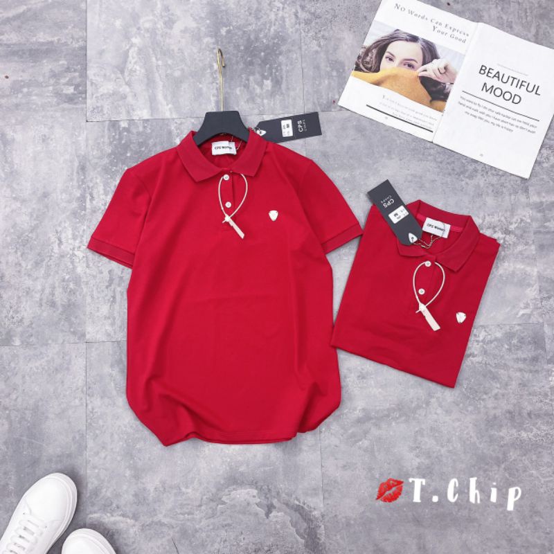 Áo polo tag ngực CPS hàng QCL1