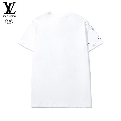 Áo Thun Cotton Ngắn Tay In Chữ Lois Vitn Thời Trang Cho Nam Và Nữ