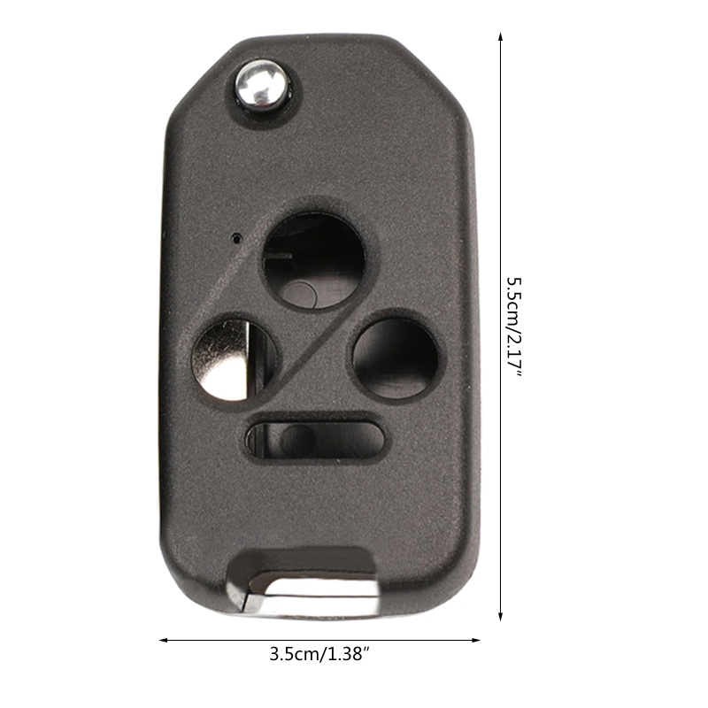 Vỏ Bảo Vệ Chìa Khóa Điều Khiển Từ Xa Không Chìa Khóa Cho Xe Hơi Pilot for Cr-V for Civic Insight 2003-2013