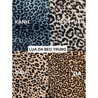 VẢI LỤA DA BEO - DÒNG VẢI THÔNG DỤNG - 1 MÉT X 1M5