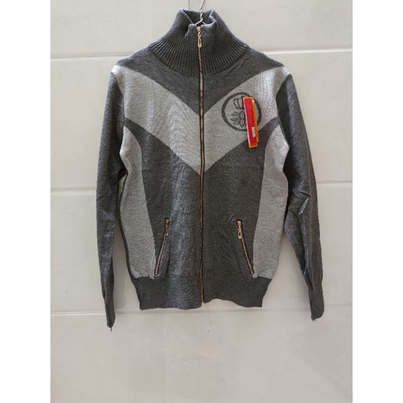 Áo khoác len dây kéo