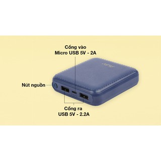 Sạc dự phòng 7.500 mAh