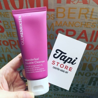 Sữa rửa mặt OleHenriksen Nurture Wonderfeel Double Cleanser