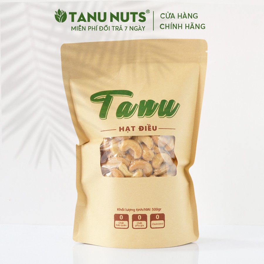 Hạt Điều Rang Muối tách vỏ 500gr hàng xuất khẩu - Điều Bình Phước sạch 100% | BigBuy360 - bigbuy360.vn