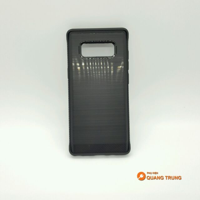 Ốp TPU chống sốc vân xước giả kim loại note8