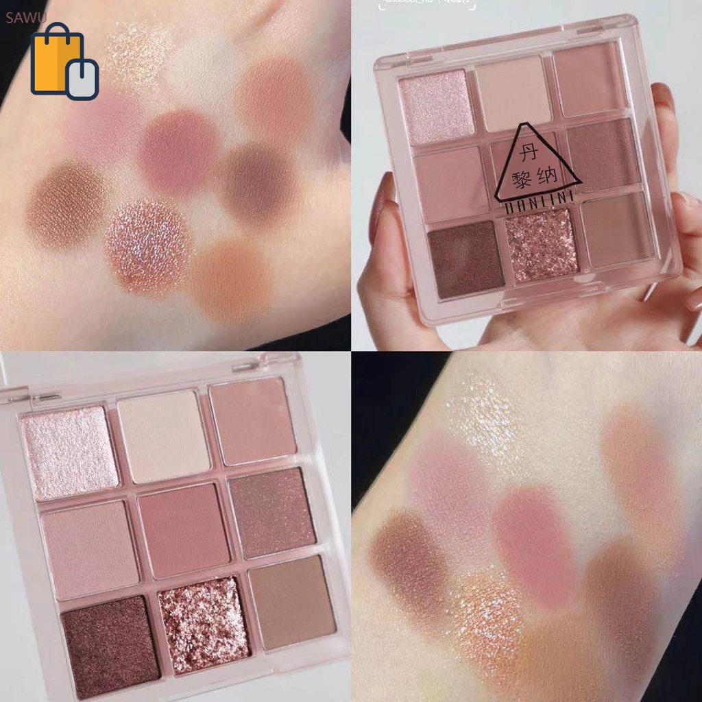 Bảng Phấn Mắt Trang Điểm Nhiều Màu Sắc Từ Acrylic Dành Cho Bạn Nữ
